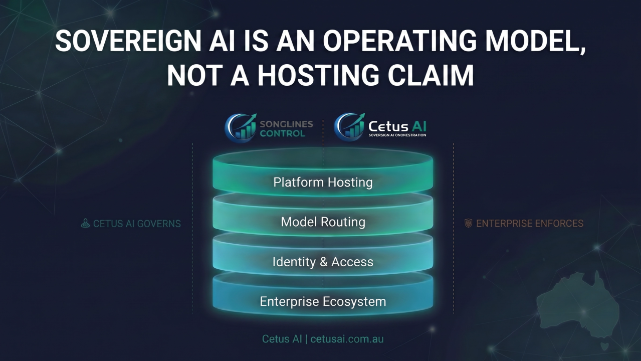 Sovereign AI Is an Operating Model, not a Hosting Claim